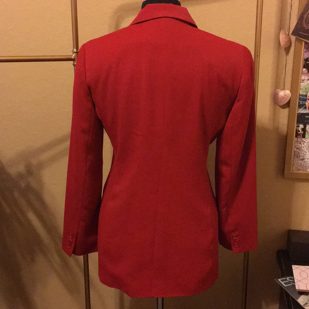 Red blazer - Picture 2 of 3